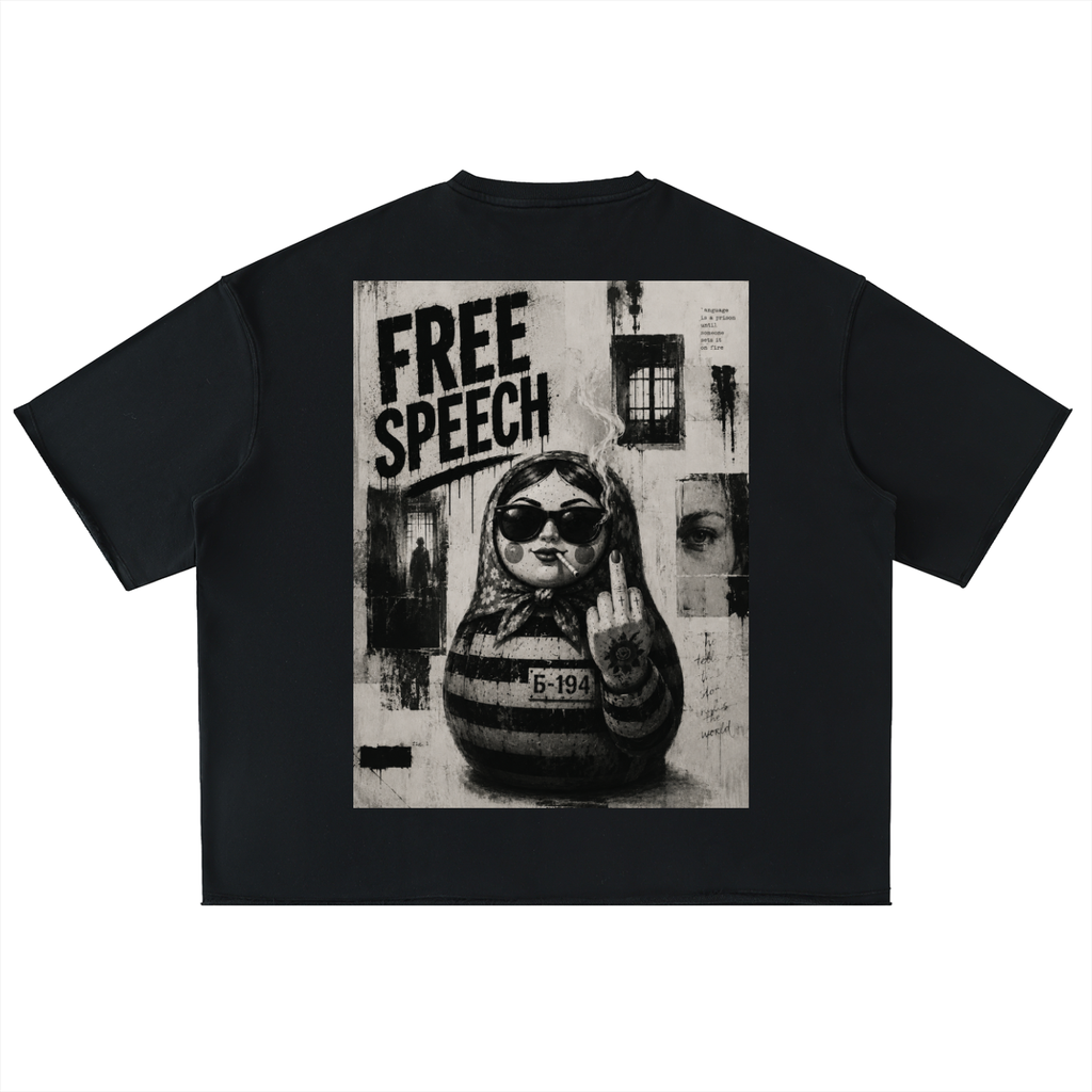 Washed Rolled Hem Half Sleeve T-Shirt