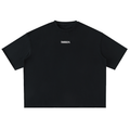 Washed Rolled Hem Half Sleeve T-Shirt